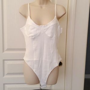SHEIN | Rib-Knit Body Suit. Brand new